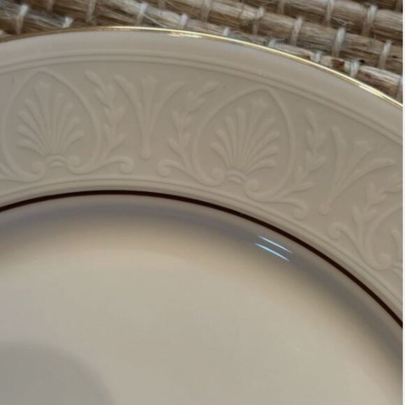 Lenox Hannah Gold 6 1/2" Bread Butter Plate set of 4 - Picture 5 of 5